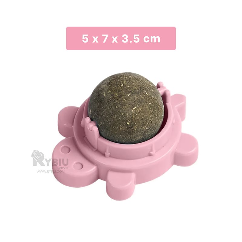 RYBIU IMPORT - Accesorio Util de Gato en Rosado Y+Regalo Ligas para Peinar