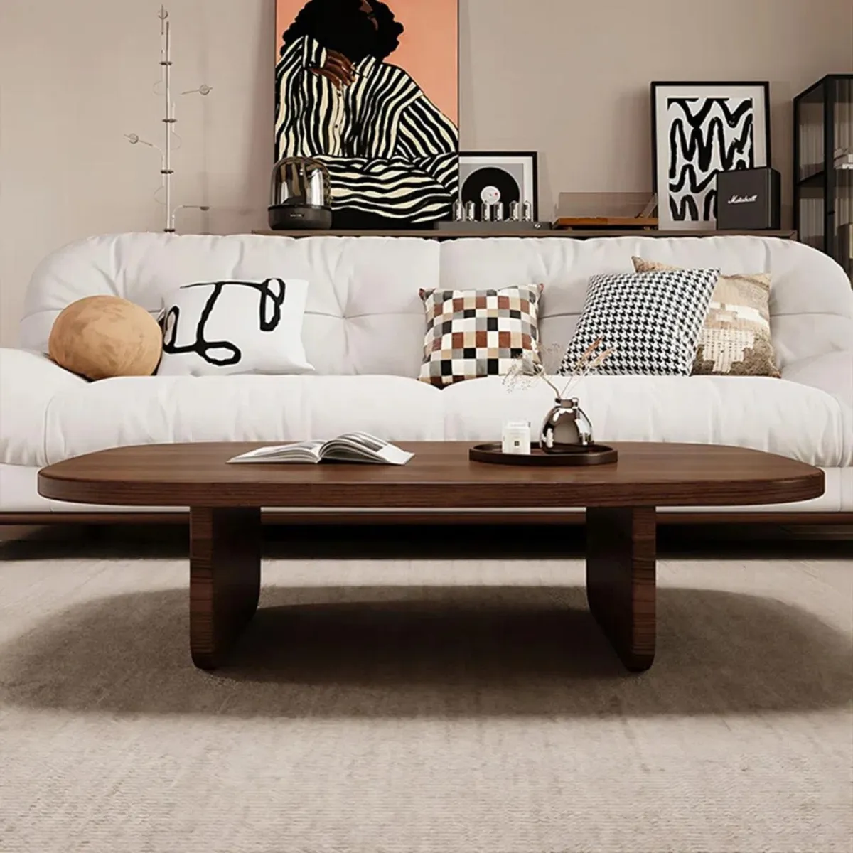 GENERICO - Mesa de centro de Madera Bárbara Decoban Hogar