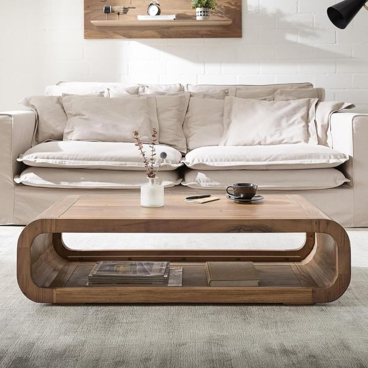 GENERICO - Mesa de centro de Madera Roxana Decoban Hogar