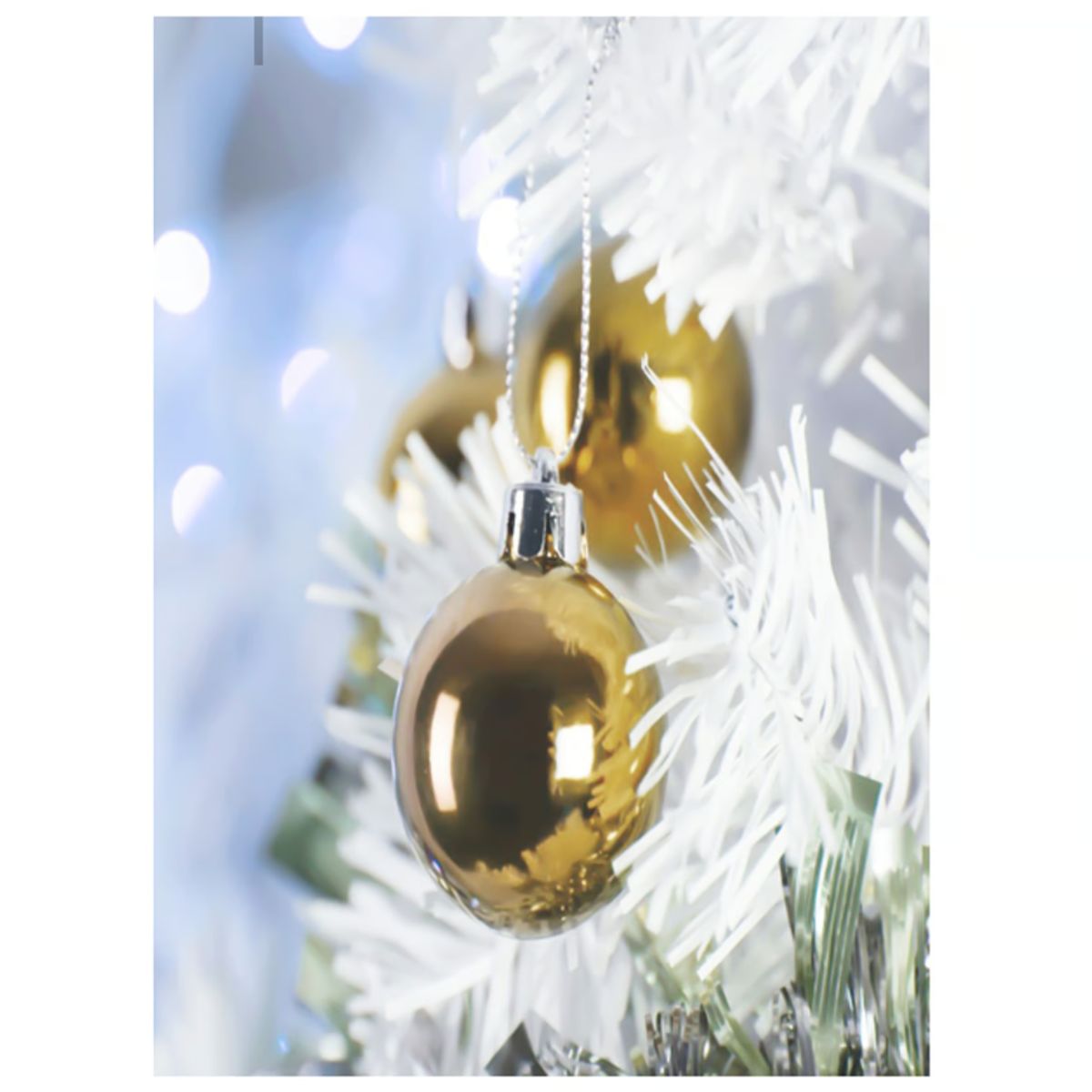 GENERICO - ESFERAS BRILLO DORADO - 24 UNIDADES