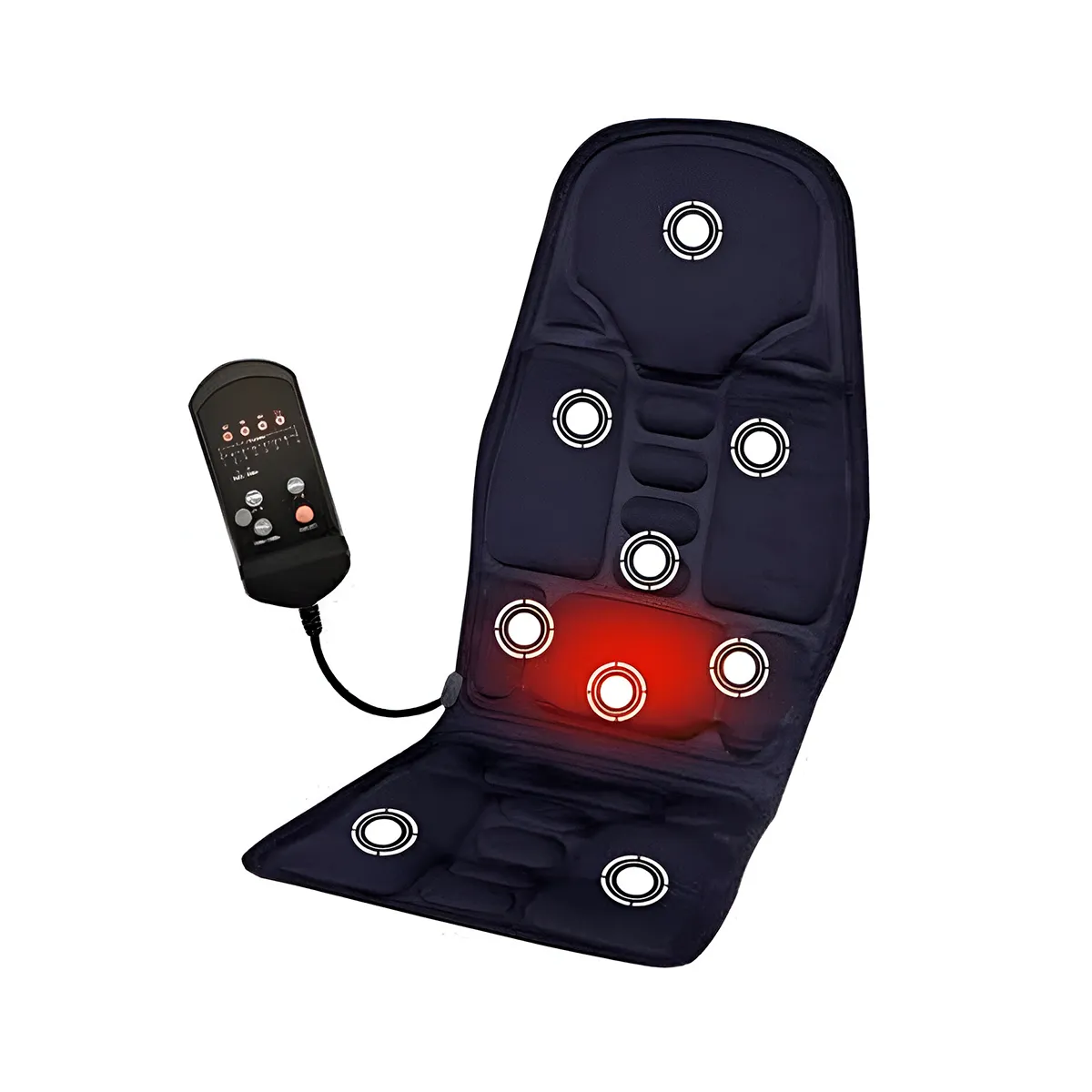 GENERICO - Asiento Masajeador Robot Massage 5 Auto y Casa + Control