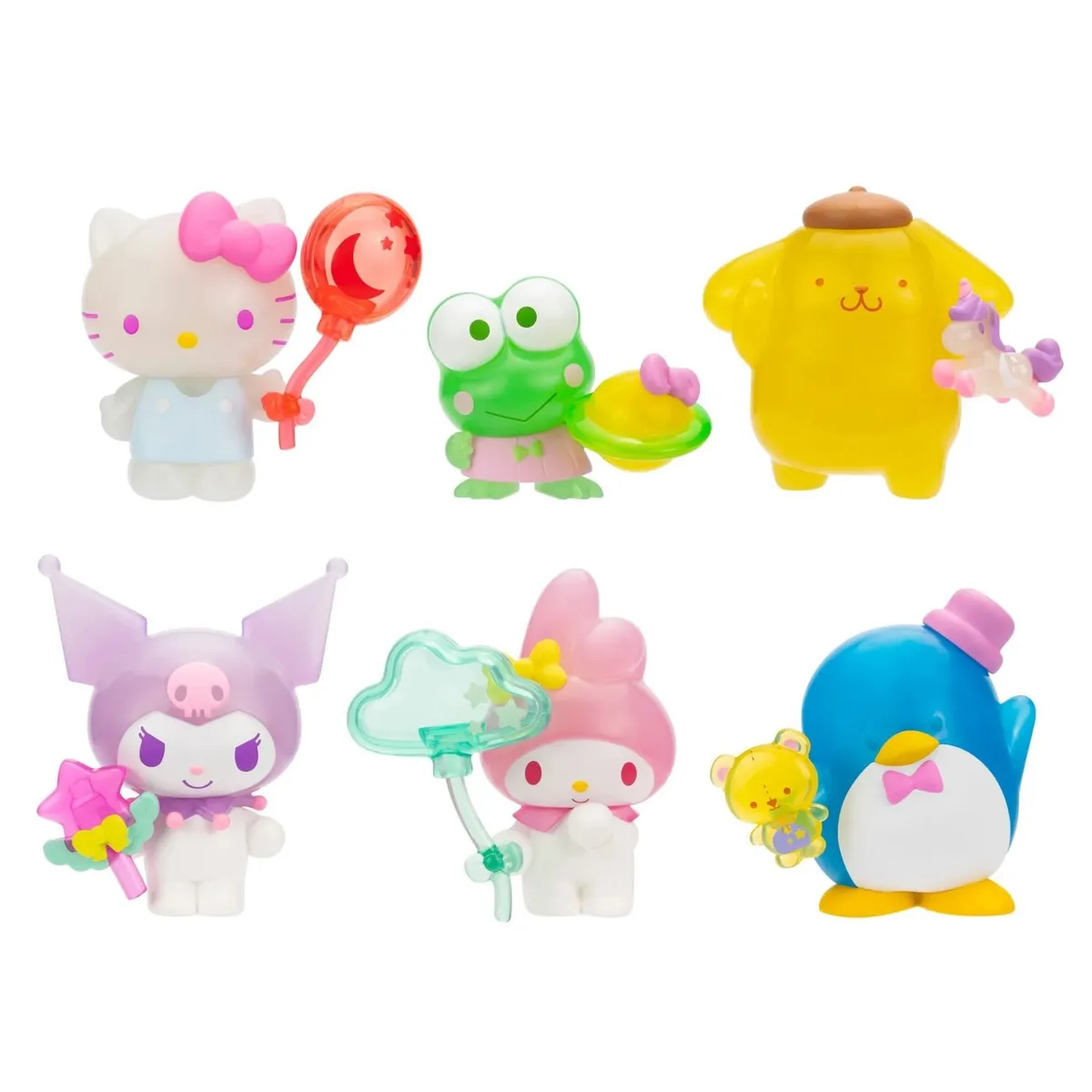 HELLO KITTY - Pack x 6 Figuras Hello Kitty y Amigos Dreamland