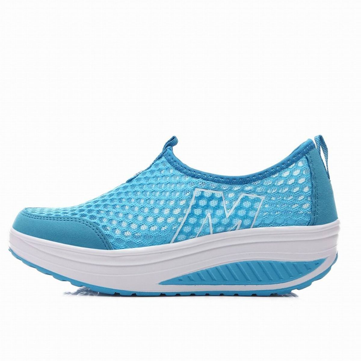 TIOZONEY - Zapatillas casuales para Mujer - Azul