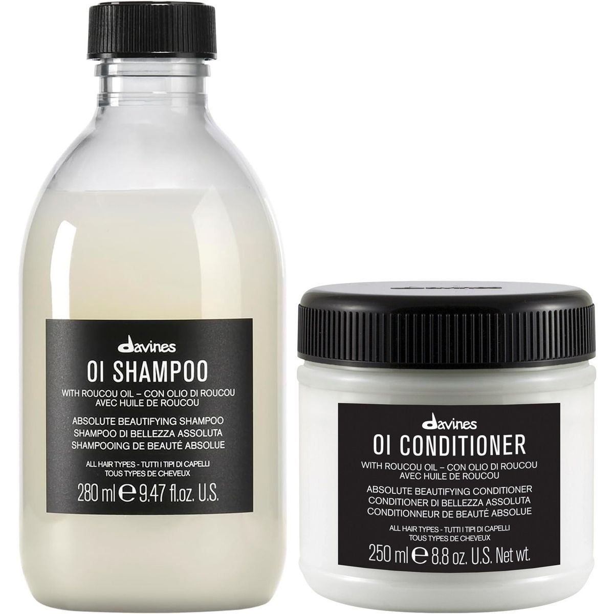 DAVINES - Shampoo Antioxidante 280ml + Acondicionador Davines OI
