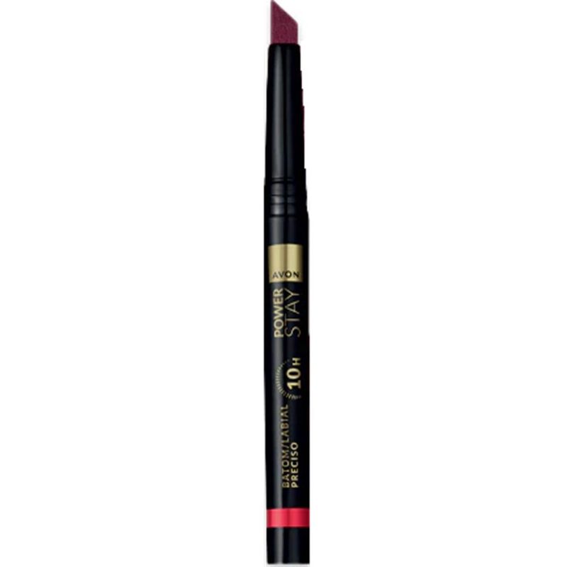 AVON - Avon Power Stay Labial Preciso 10h - 1,2 g - GARNET GLORY