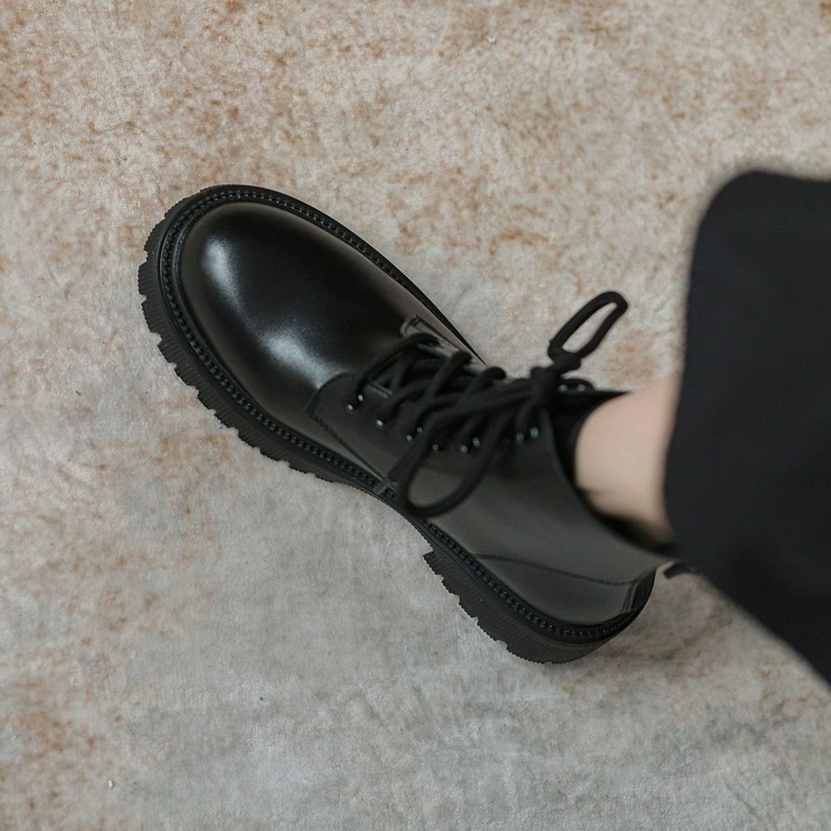 BLWOENS - Zapatos Botas de Martín para mujeres - Negro