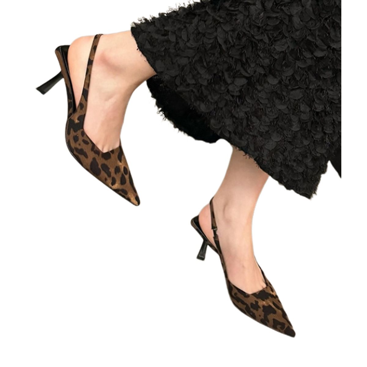 BLWOENS - Zapatos Tacones altos femeninos en verano - Marrón