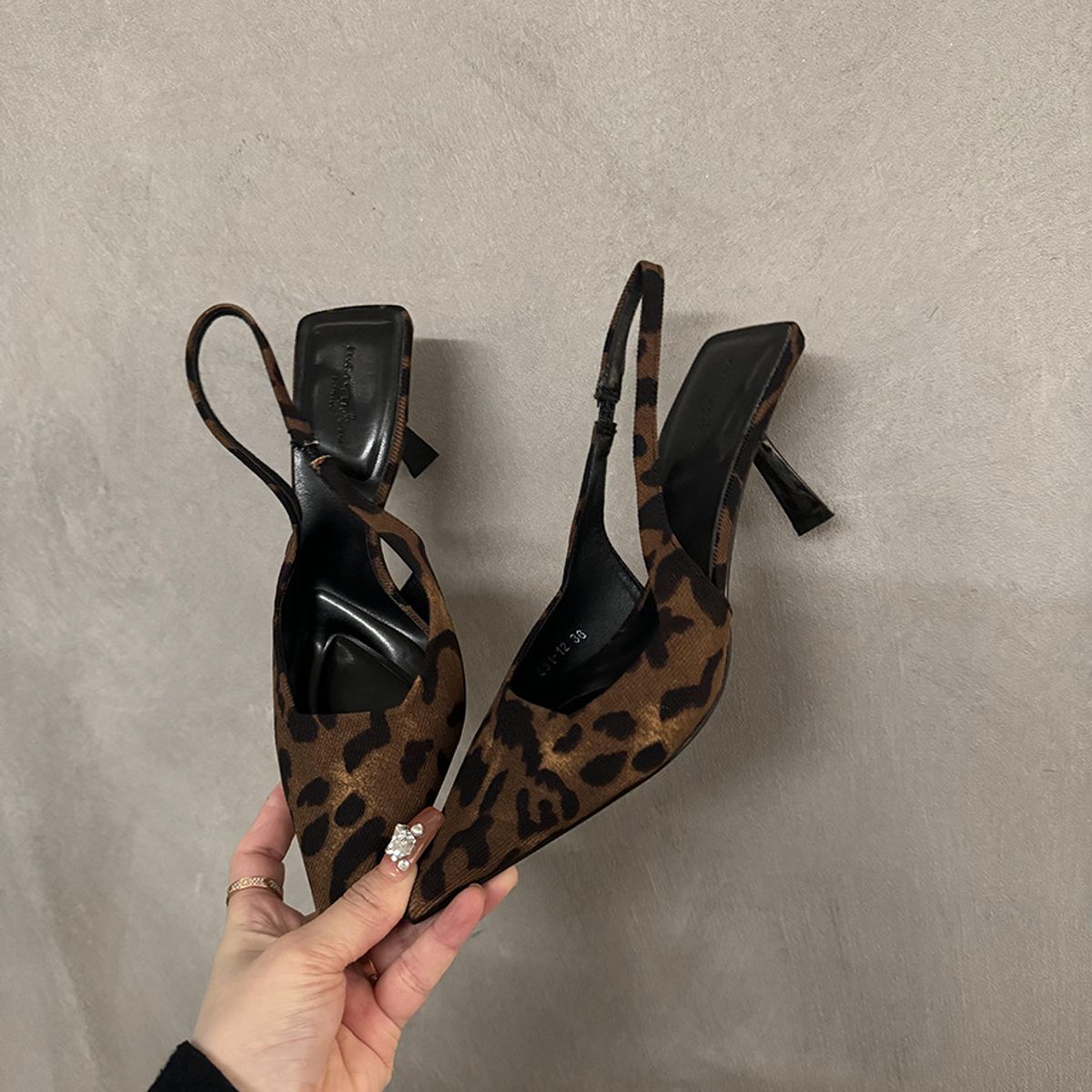 BLWOENS - Zapatos Tacones altos femeninos en verano - Marrón