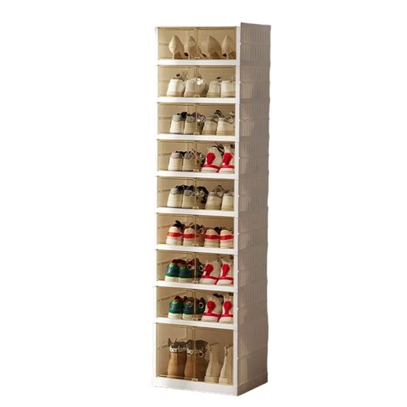 GENERICO - zapatera plegable de 9 niveles de 18 pares