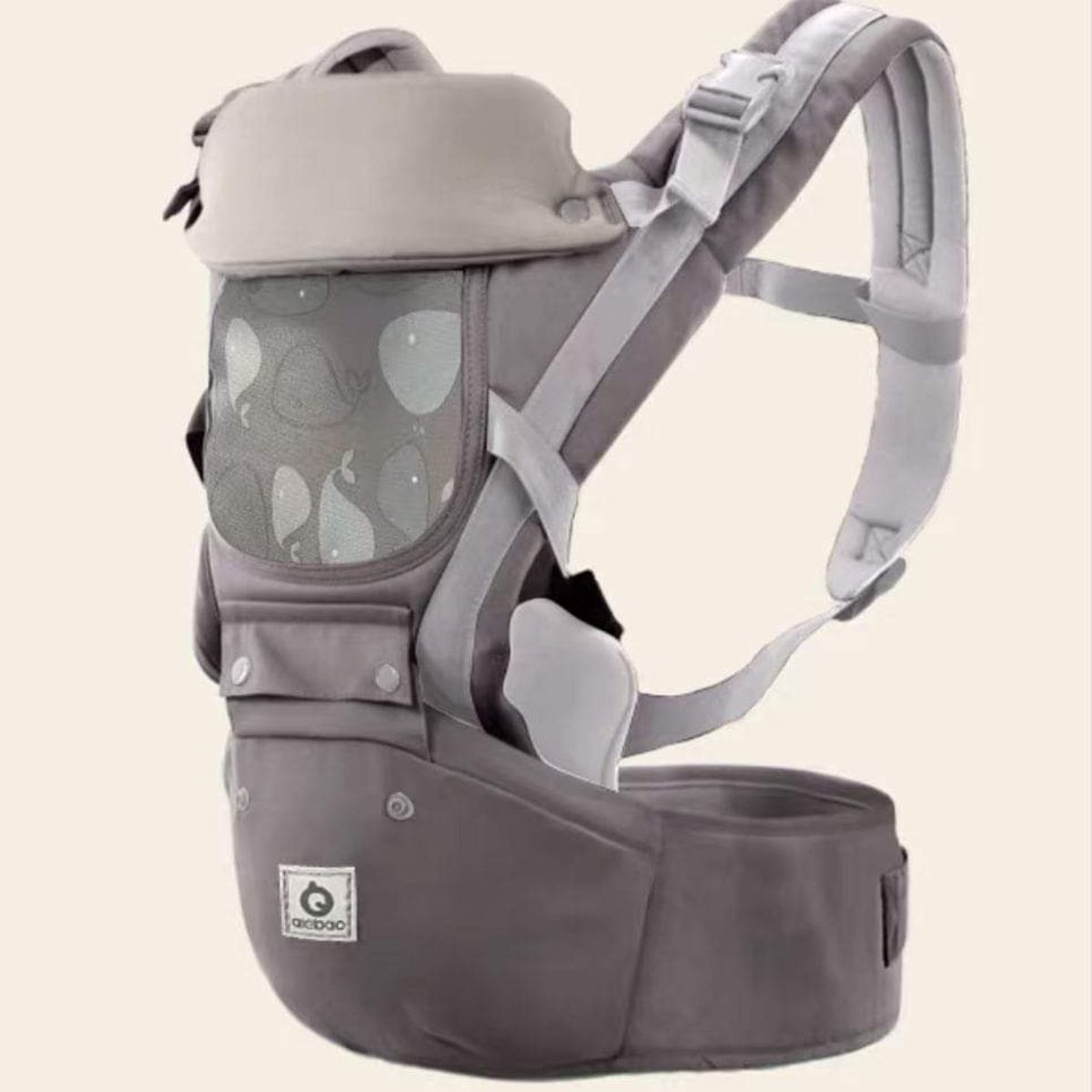 GENERICO - canguro ergonómico ballena 3en1