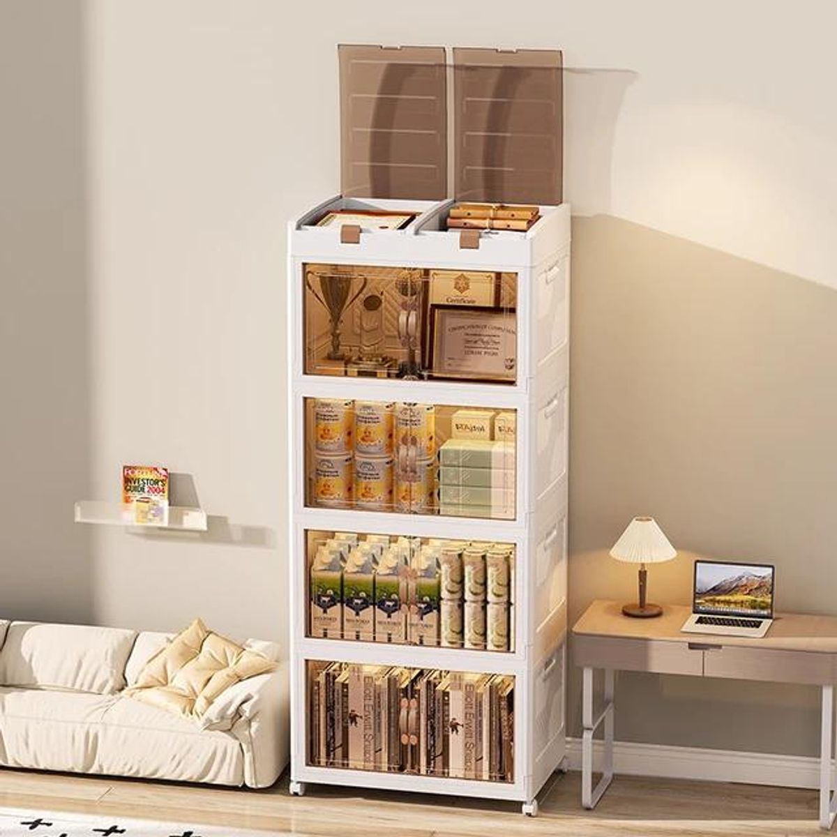 GENERICO - organizador apilable de 4 niveles