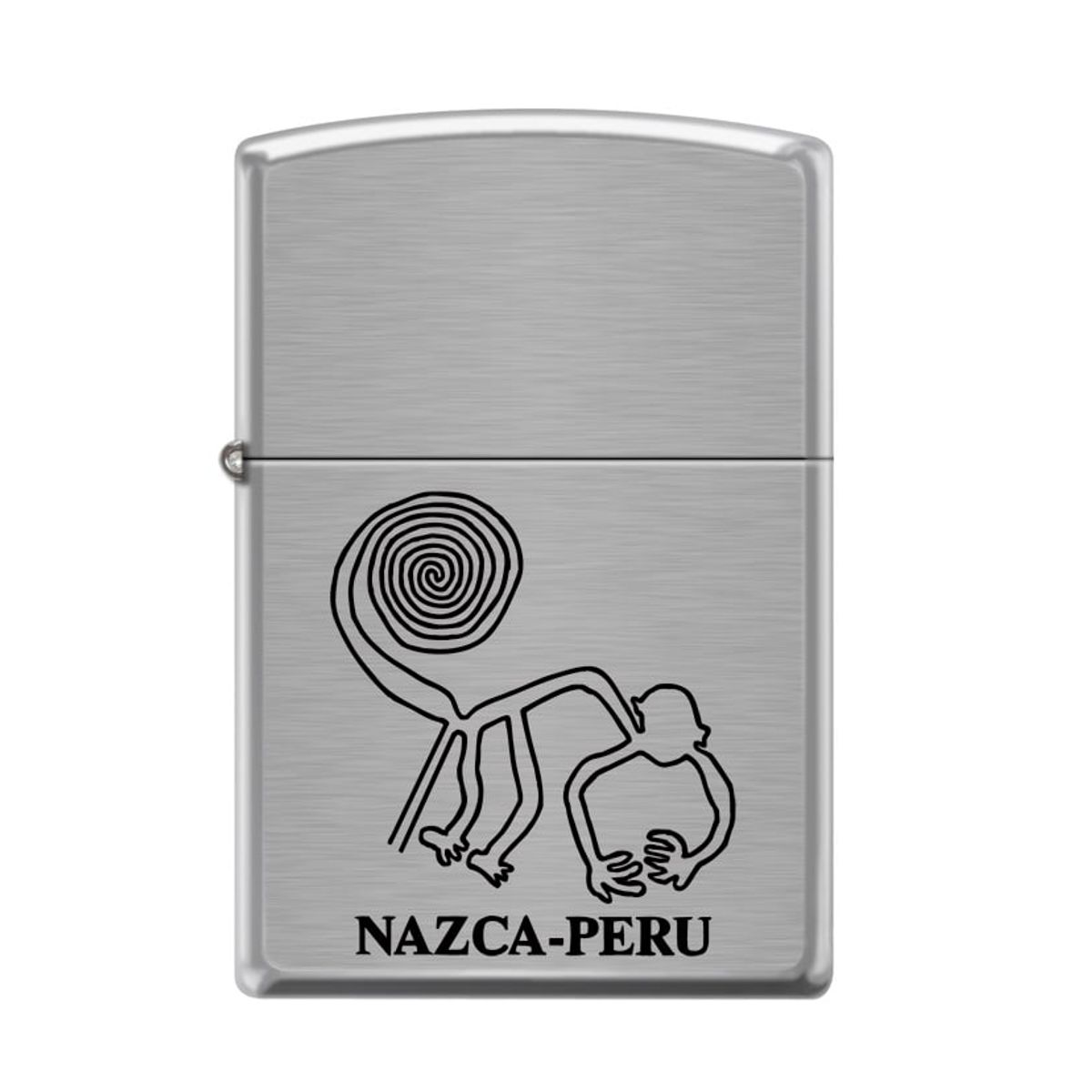 ZIPPO - Encendedor Zippo Brushed Perú Nazca Mono