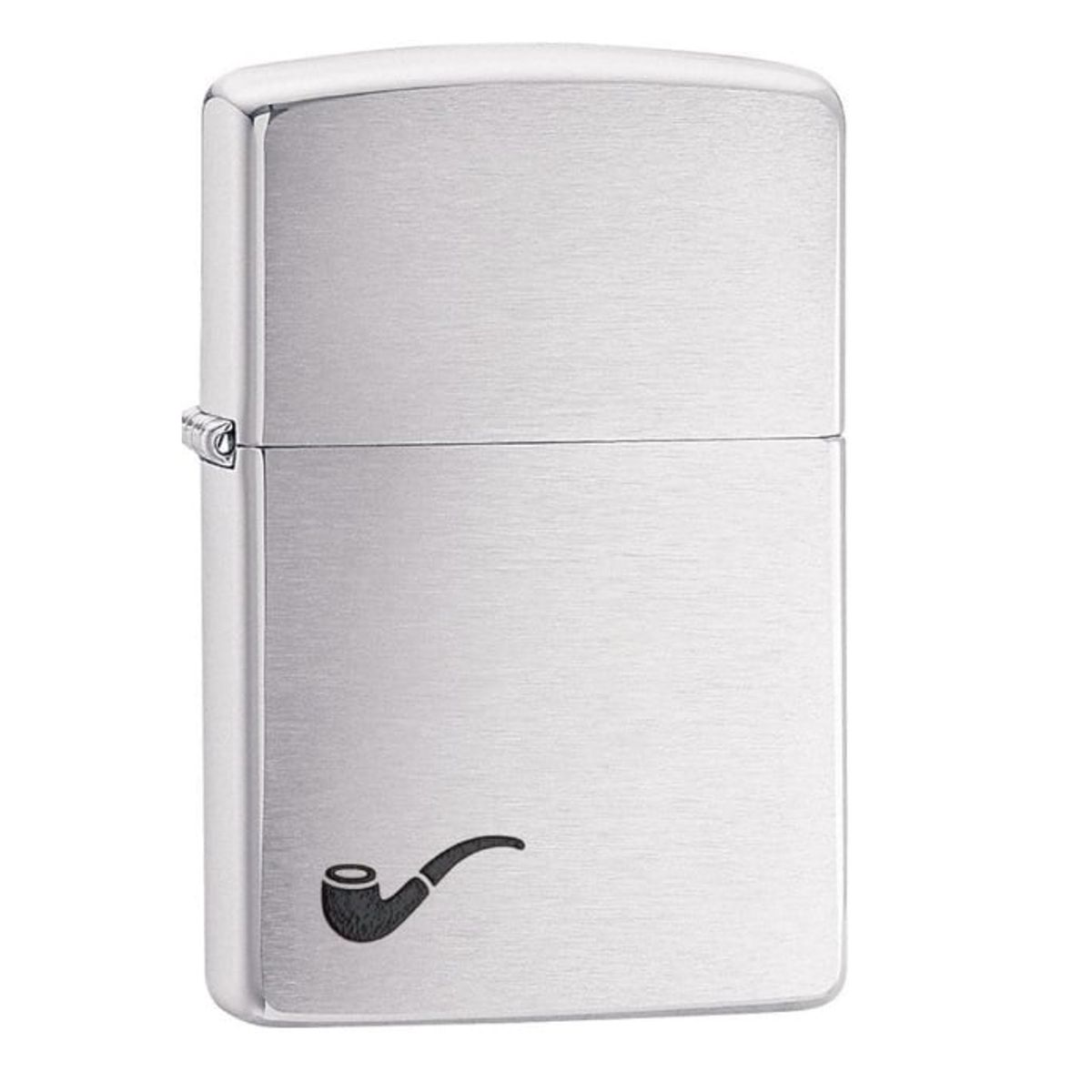 ZIPPO - Encendedor Zippo Pipe Brushed Chrome