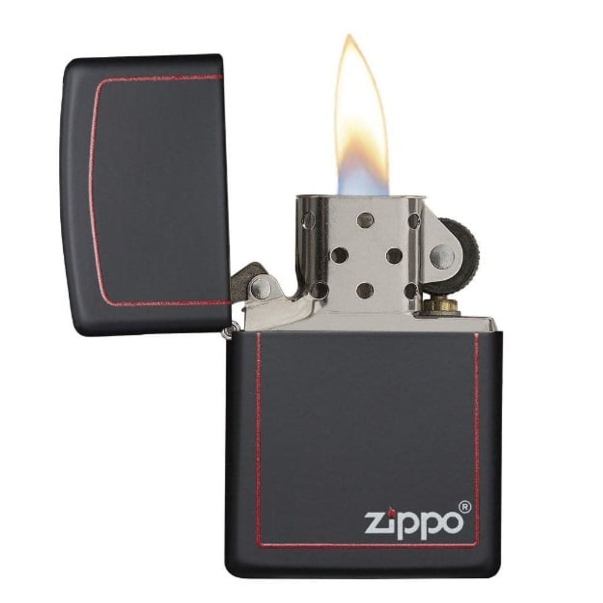 ZIPPO - Encendedor Zippo Classic Black and Red Zippo