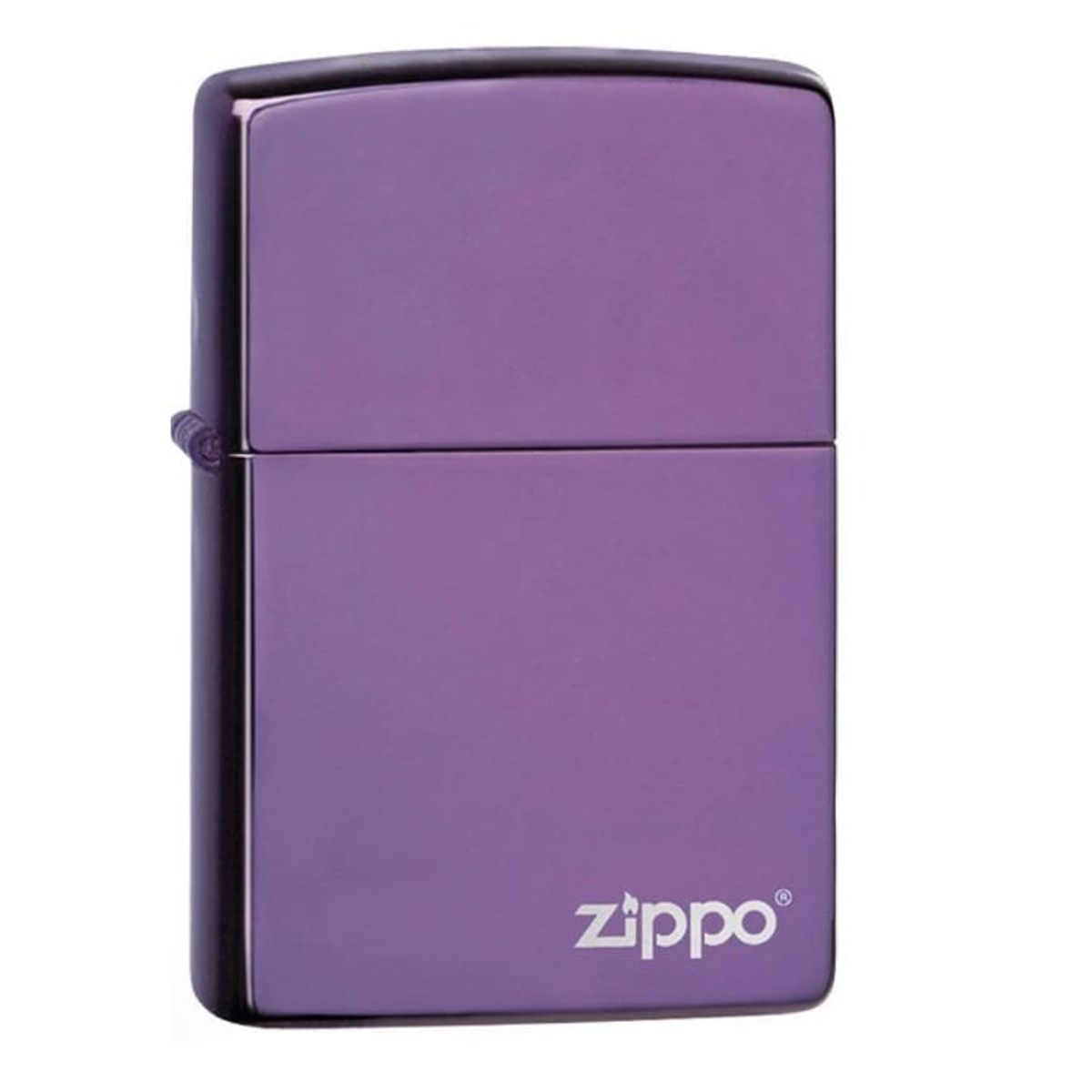 ZIPPO - Encendedor Zippo Classic High Polish Purple Zippo Logo