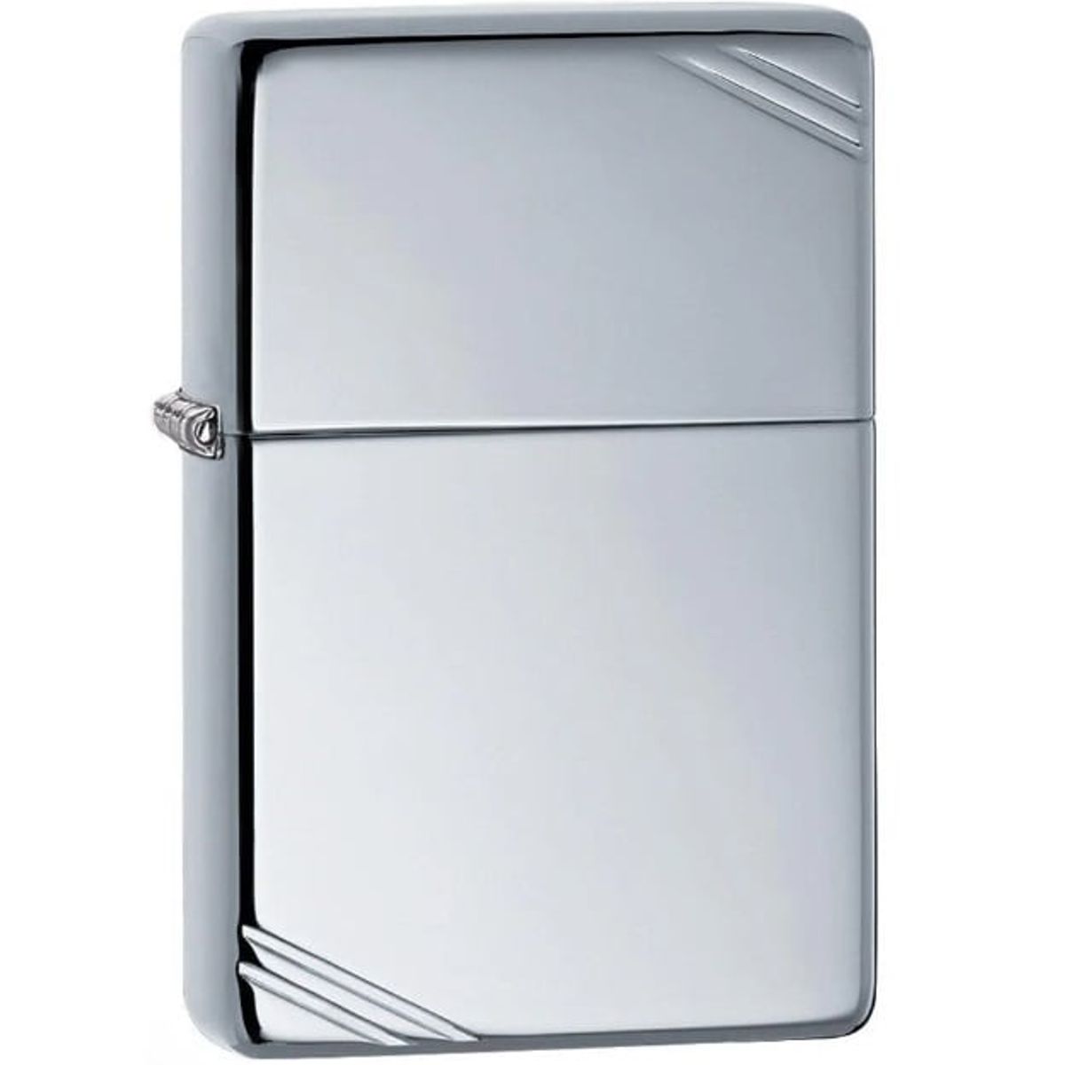 ZIPPO - Encendedor Zippo High Polish Chrome Vintage with Slashes