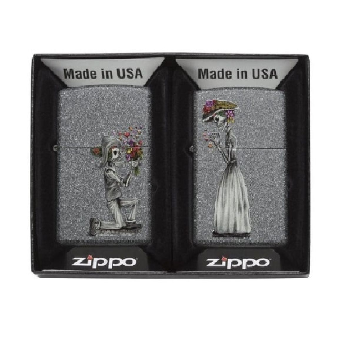 ZIPPO - Encendedor Zippo Iron Stone Couple