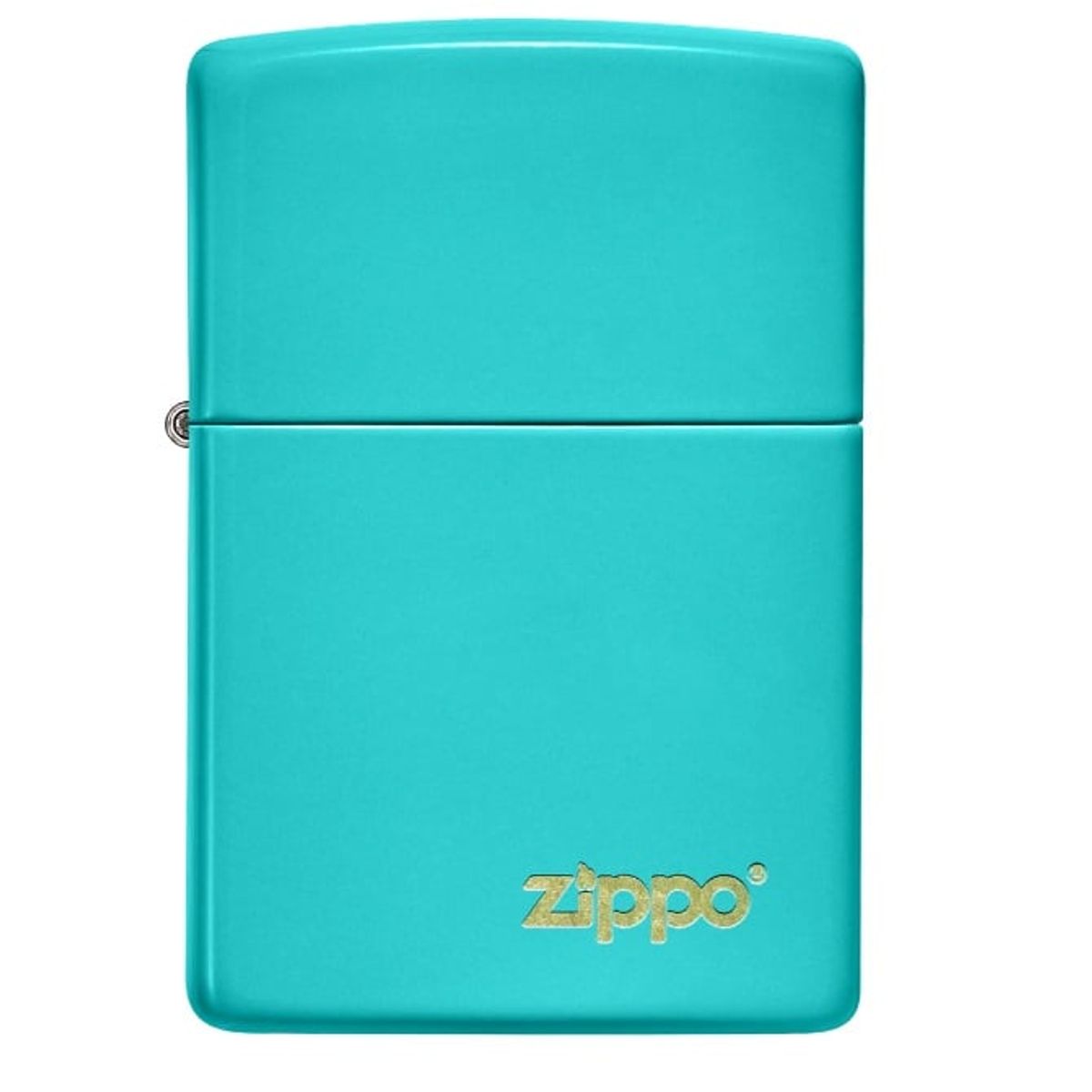 ZIPPO - Encendedor Zippo Flat Turquoise with logo