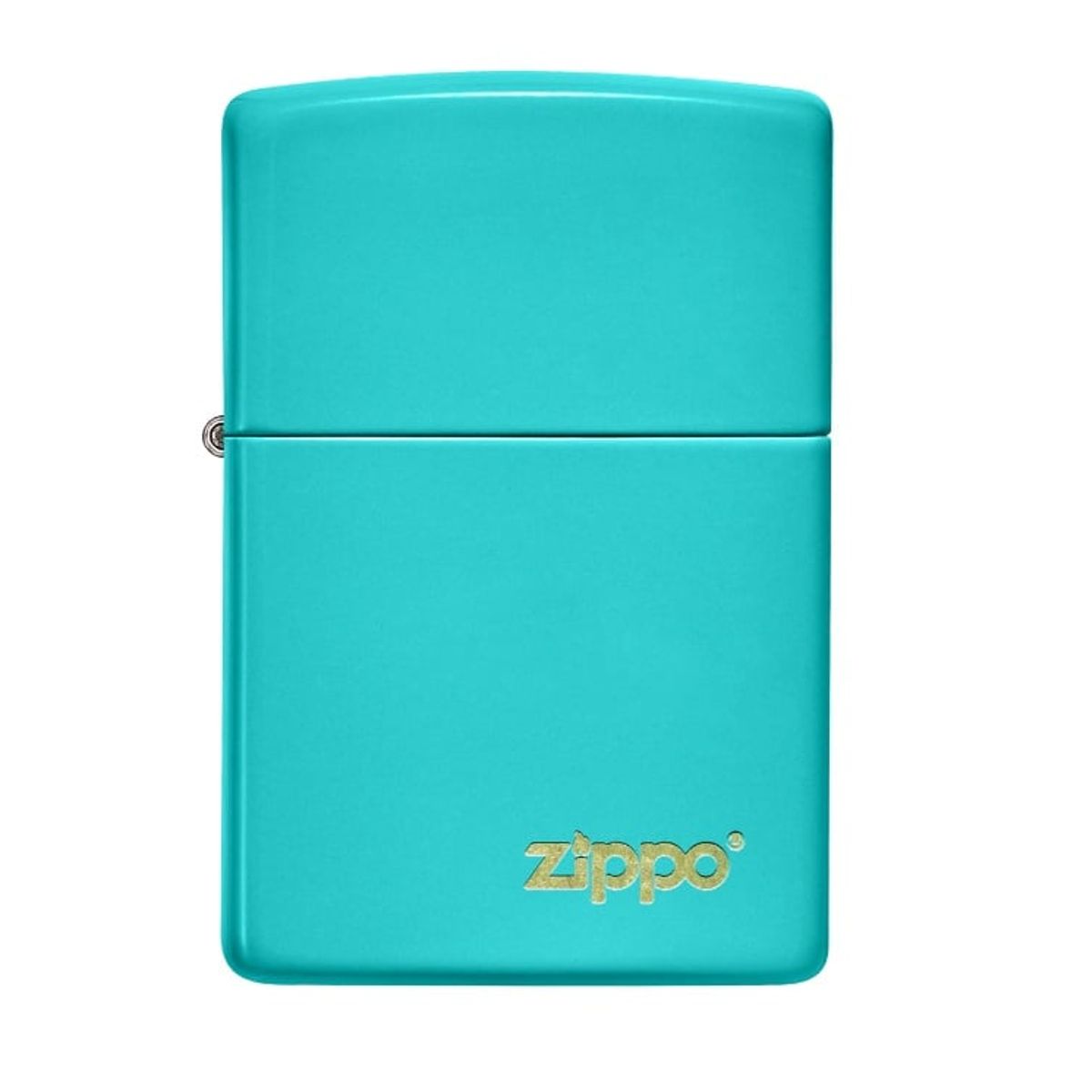 ZIPPO - Encendedor Zippo Flat Turquoise with logo