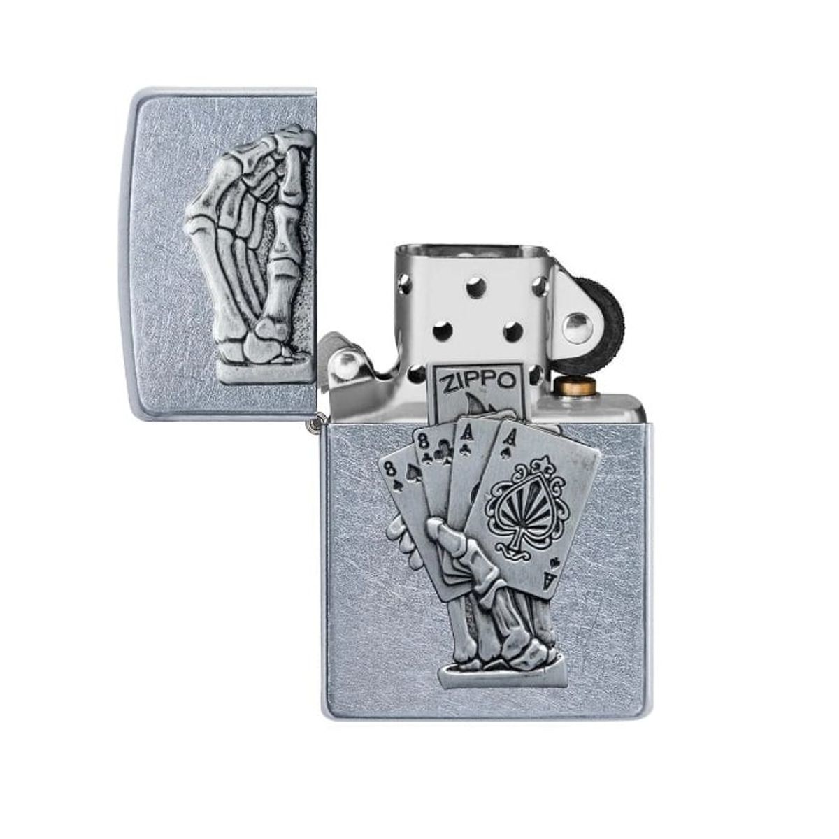 ZIPPO - Encendedor Zippo Dead Mans Hand Emblem Design