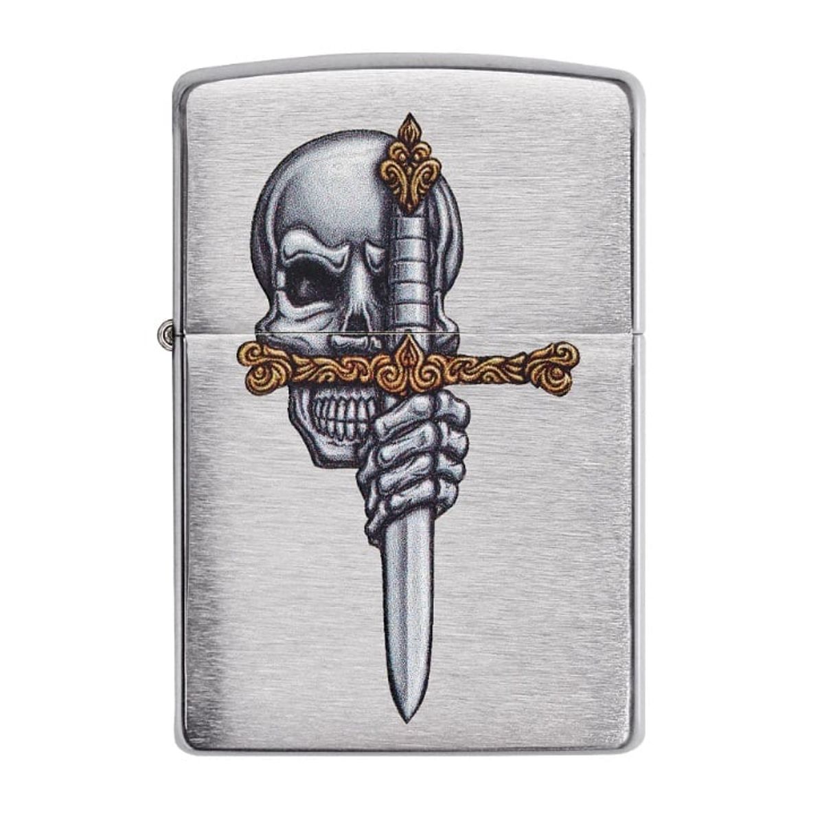 ZIPPO - Encendedor Zippo Sword Skull Design