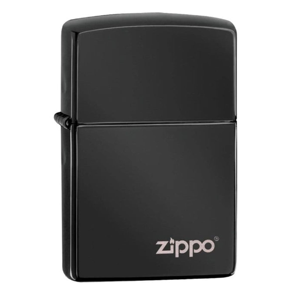 ZIPPO - Encendedor Zippo Classic High Polish Black Zippo Logo