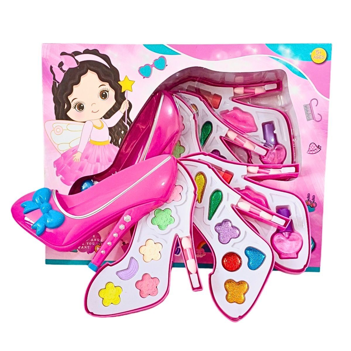 GENERICO - Juguete De Maquillaje Real Para Niñas Modelo Tacones