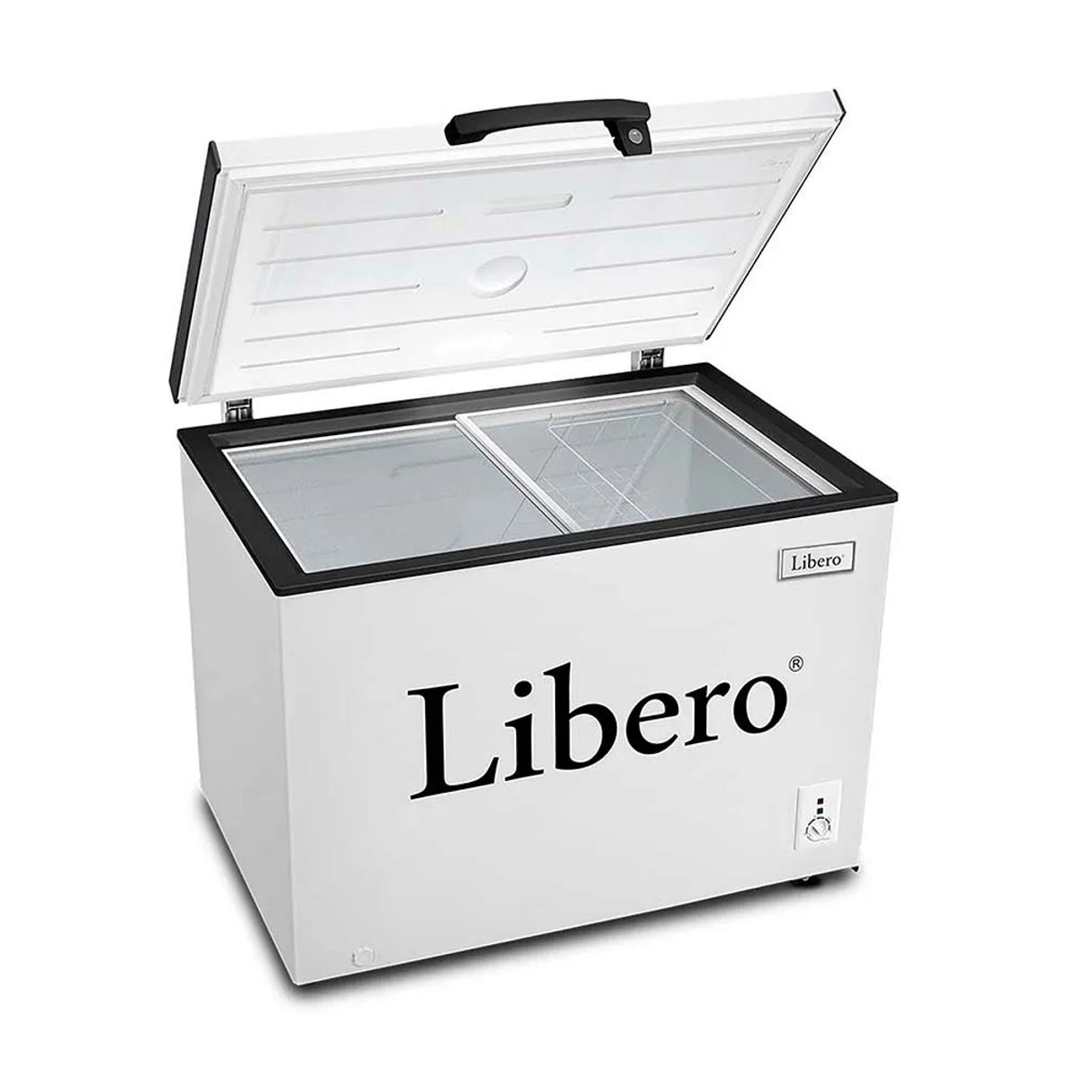 LIBERO - Congelador Horizontal Libero LFH-201V - 199L Puerta de Vidrio Interna