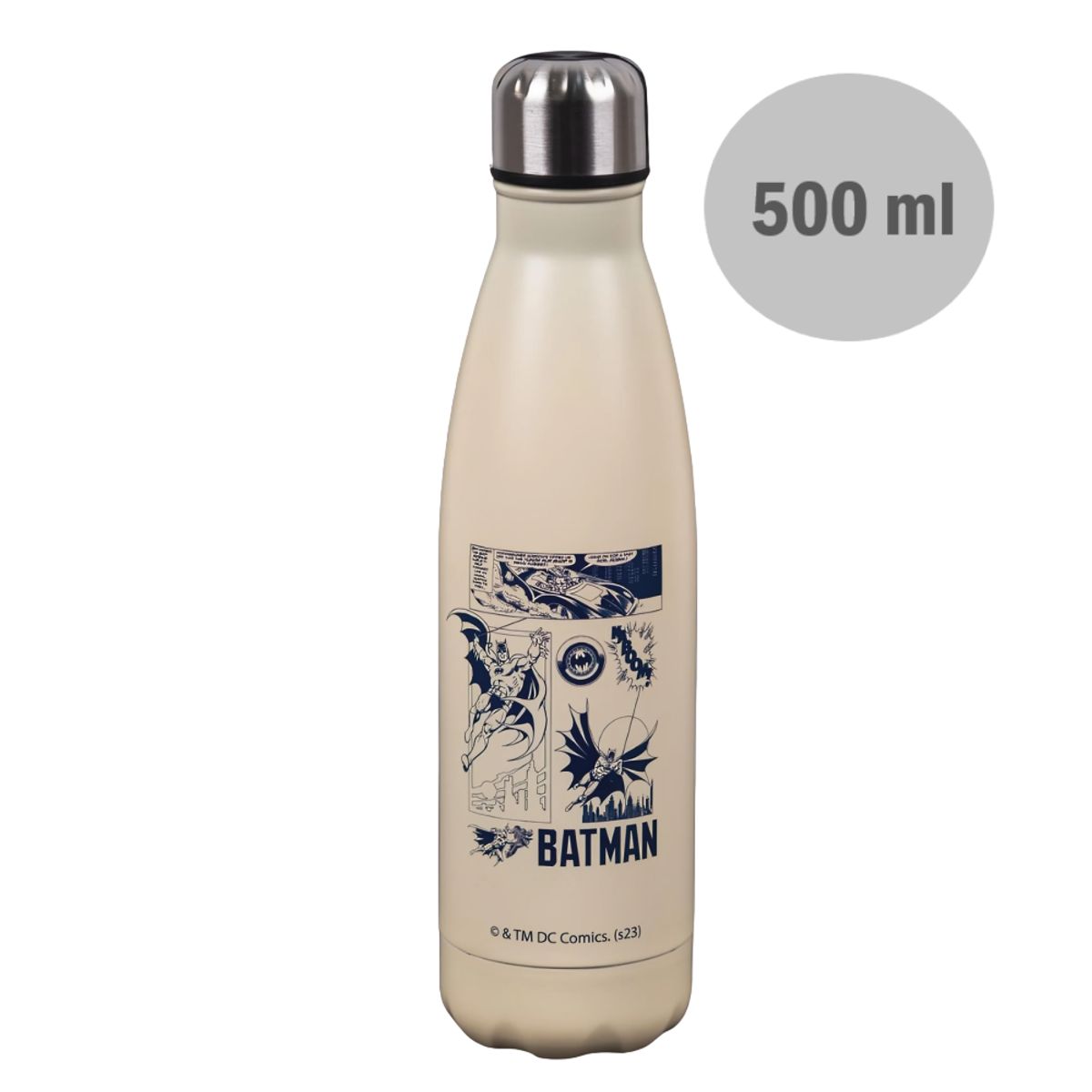 ROMAX - Termo Botella Térmica  De Acero Inoxidable Dc Comics - 500 ml - 2