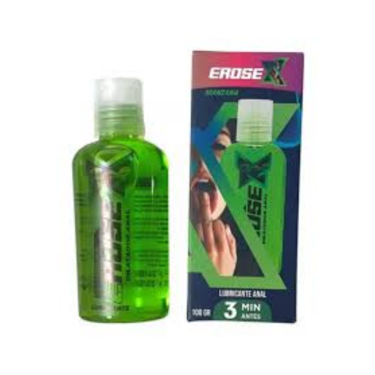 GENERICO - Lubricante Dilatador Erosex Manzana 100ml