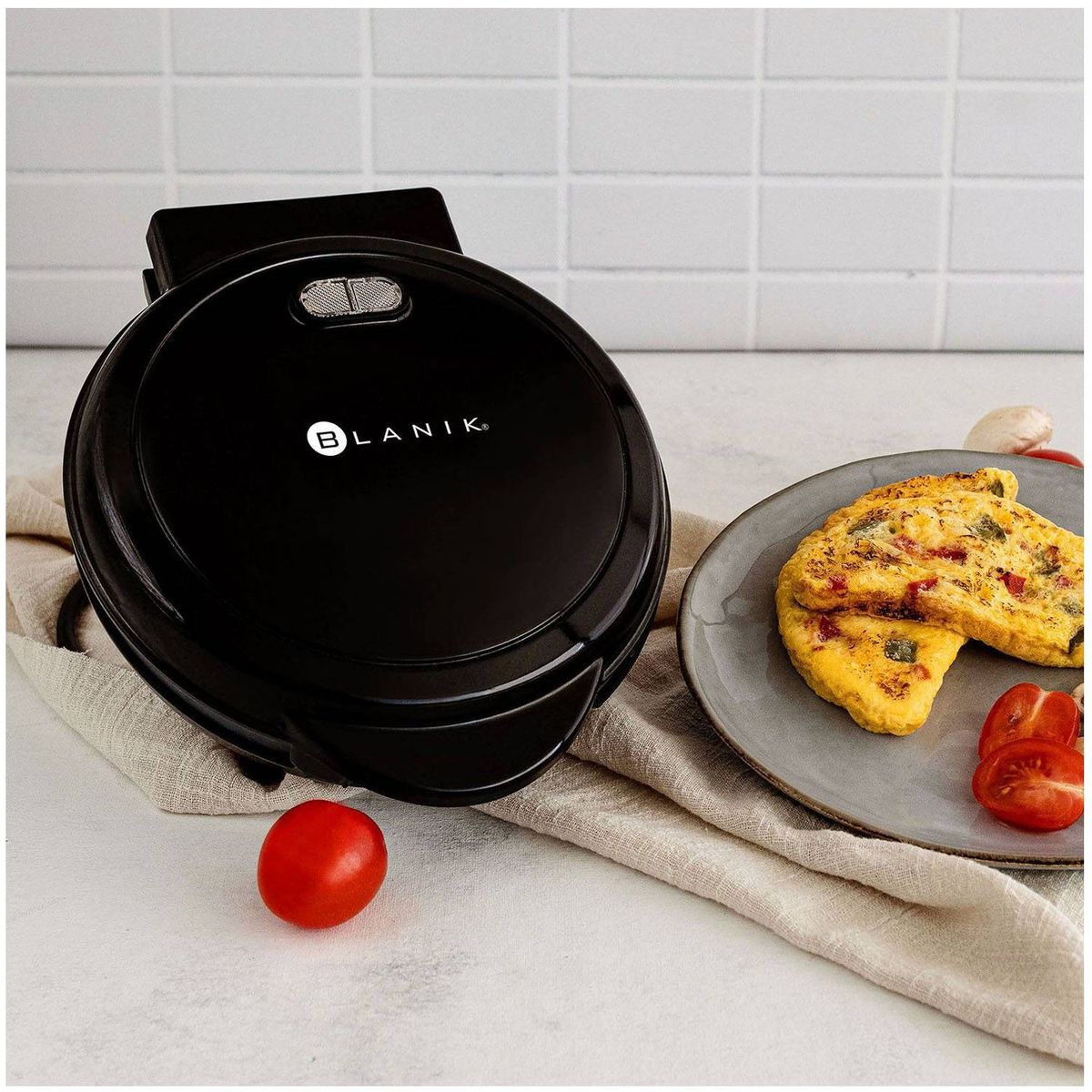 BLANIK - Omelette Maker BOM040 Negro