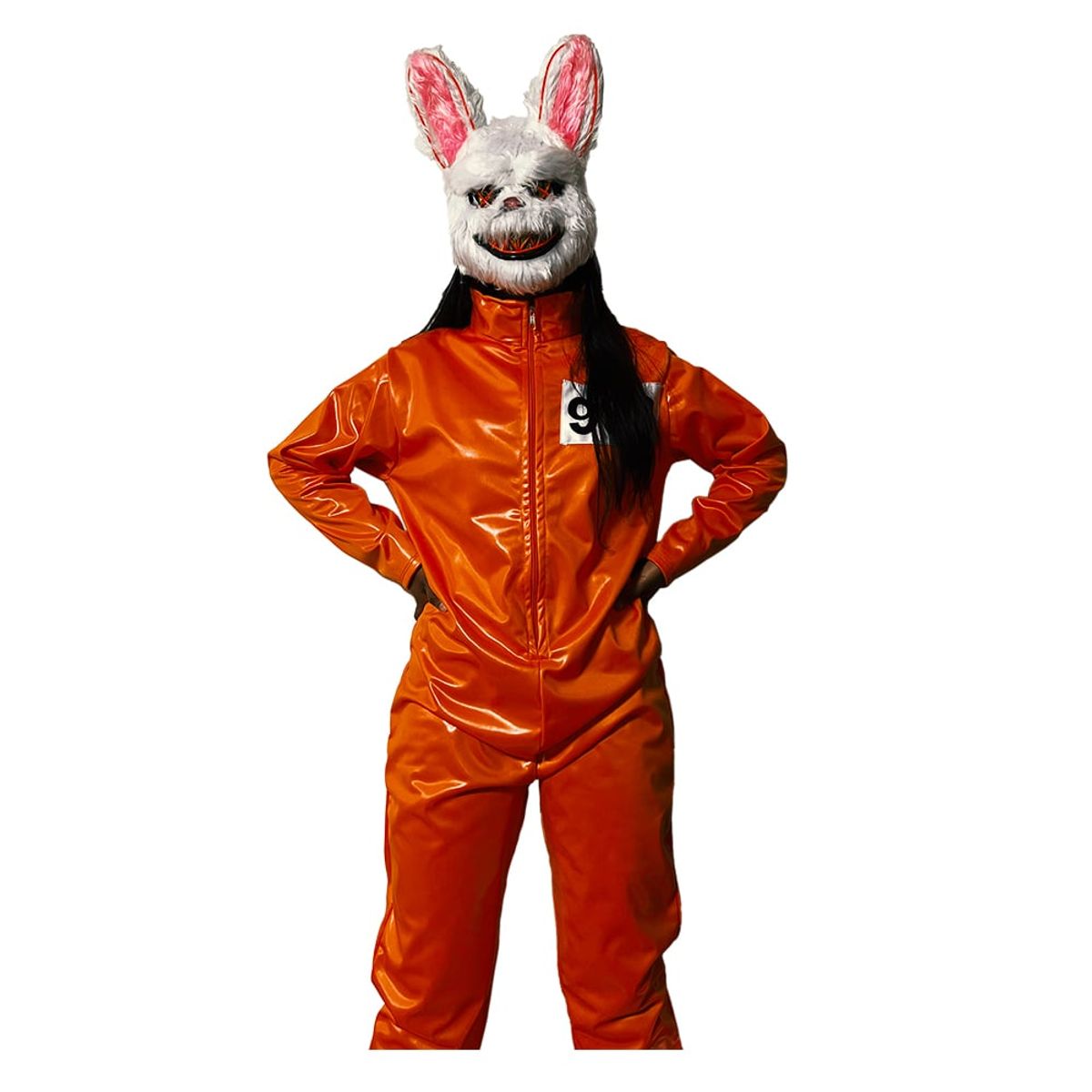 GENERICO - Disfraz Genérico Preso Coneja para Adulto Talla M