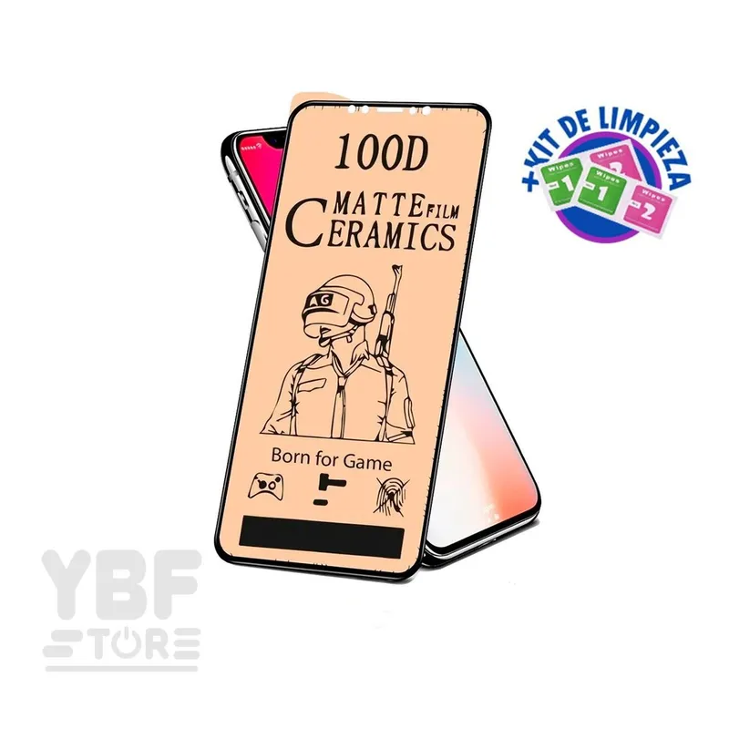 GENERICO - Mica Ceramica Mate para iPhone 16 Pro Max