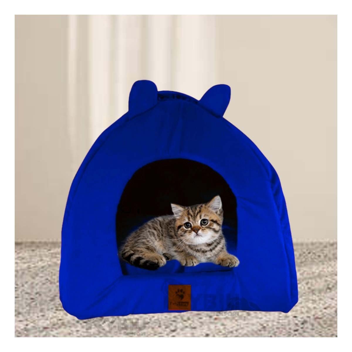 RYBIU IMPORT - Colchon Acolchonado de Iglu Talla S Azul Rey Y+Stickers