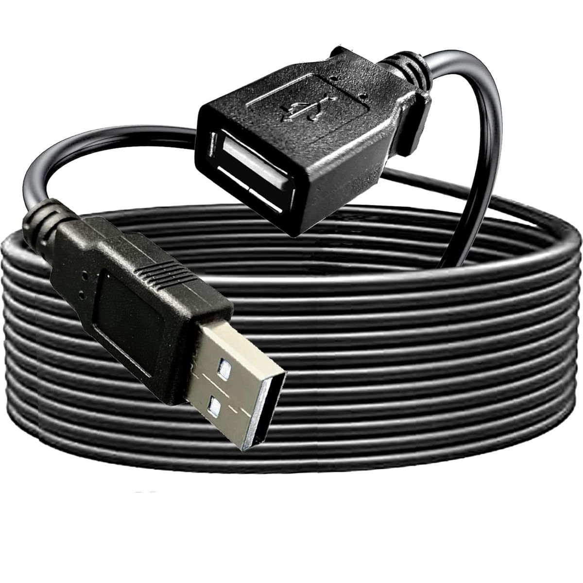 GENERICO - CABLE DE EXTENSION USB 2.0 DE 2 METROS