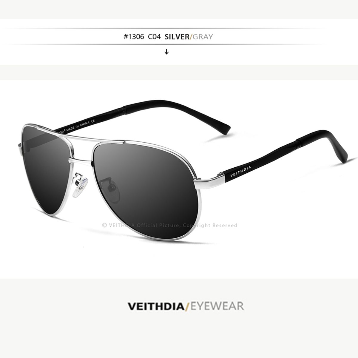 VEITHDIA - Lentes de Sol VEITHDIA Flyer - Polarizados - UV400