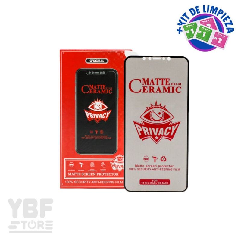 GENERICO - Mica Ceramica Antiespia para Xiaomi Redmi 14C