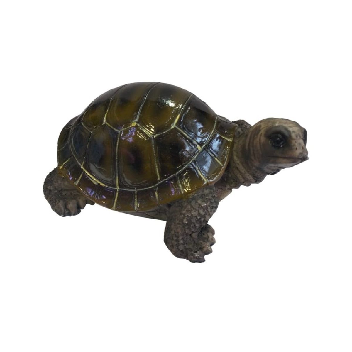 GENERICO - Adorno decorativo tortuga pecera y acuario