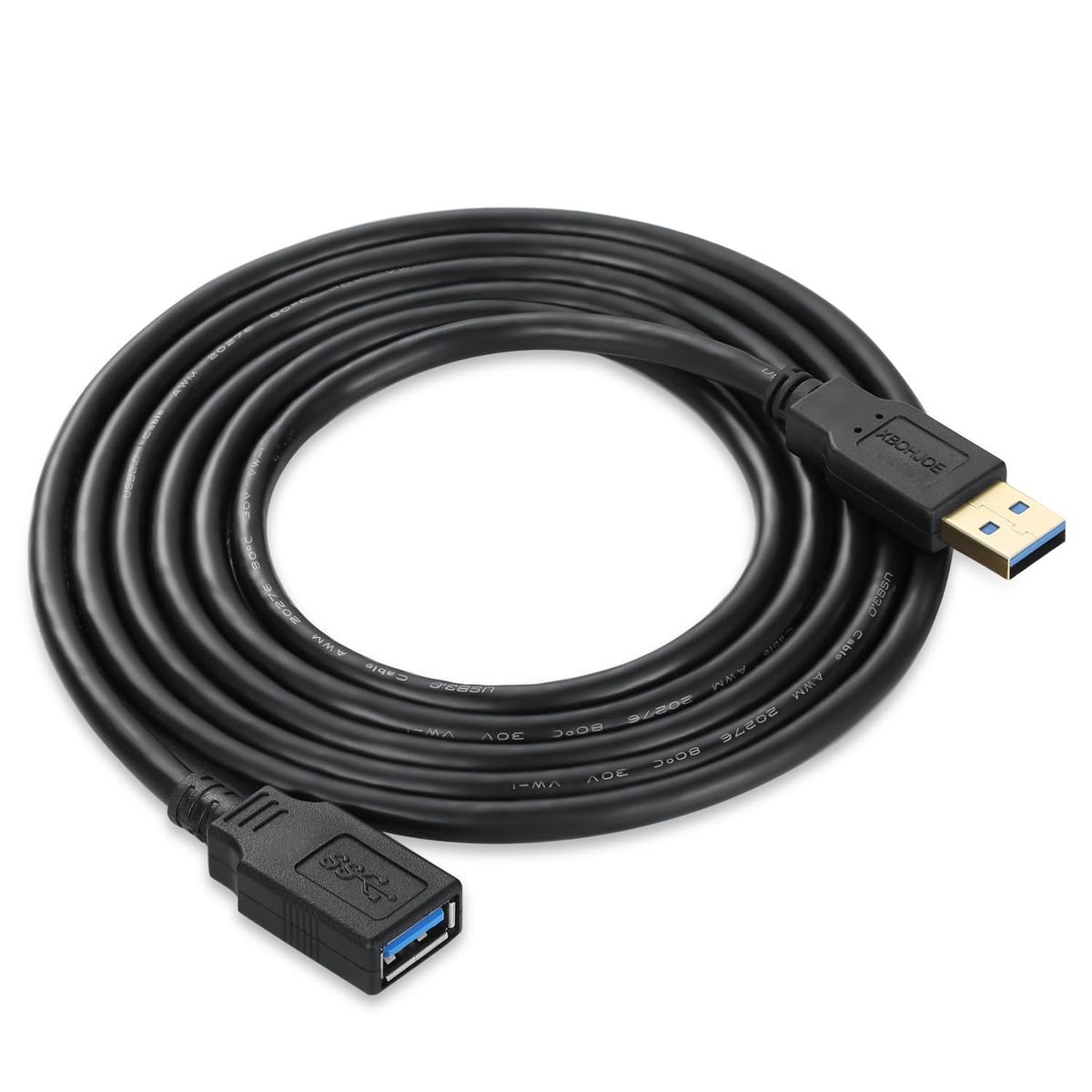 GENERICO - CABLE DE EXTENSION USB 3.0 DE 5 METROS
