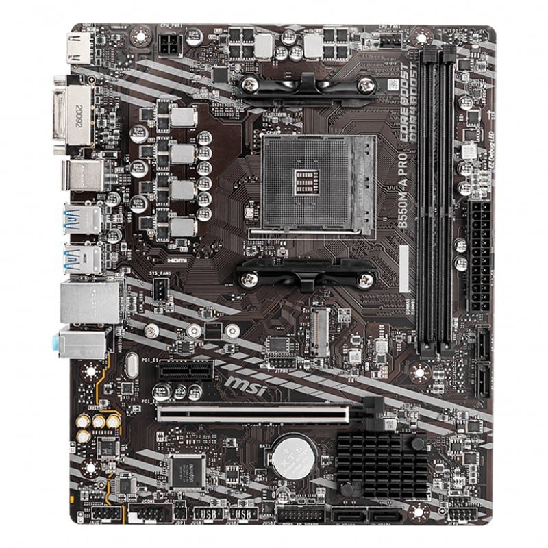 MSI - MOTHERBOARD MSI B550M-A PRO AMD B550 AM4 DDR4