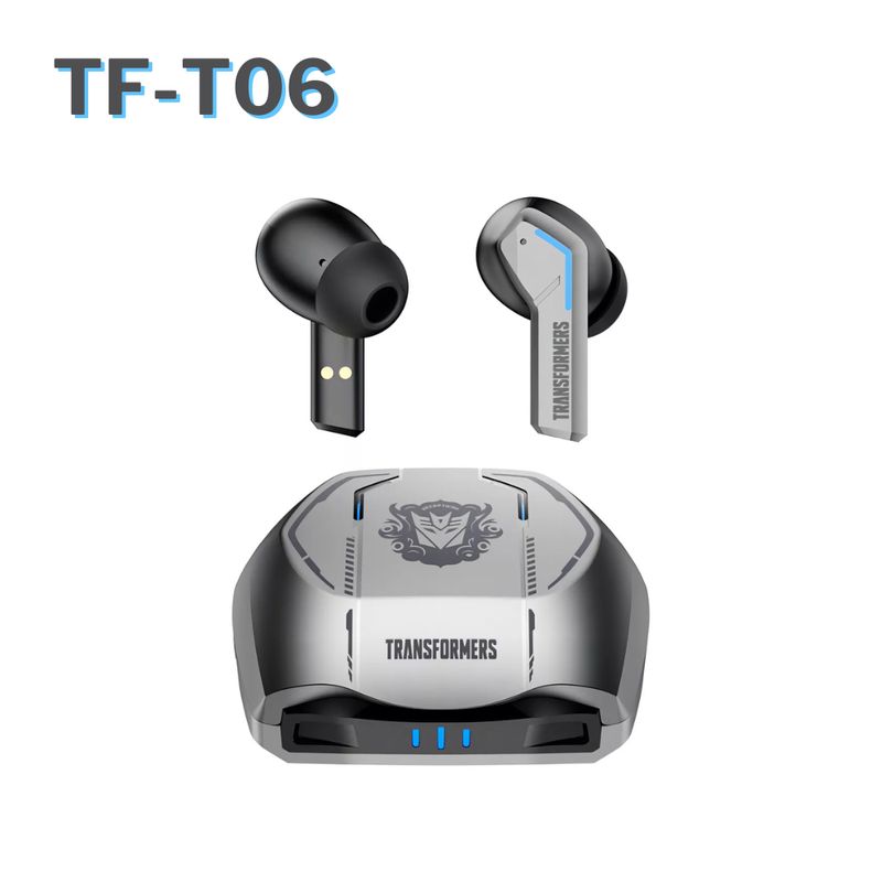 TRANSFORMERS - Transformers Decepticon TF-T06 Audífono BT 5.3 Sonido Inmersivo - PL