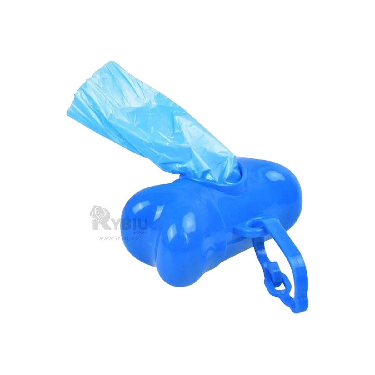 GENERICO - Envase para Limpiar Residuos de Perro Azul Y+Regalo Agendita