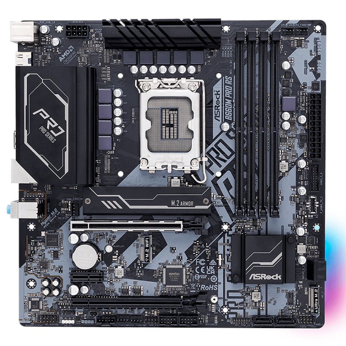 ASROCK - MOTHERBOARD ASROCK B660M PRO RS CHIPSET INTEL B660 LGA1700