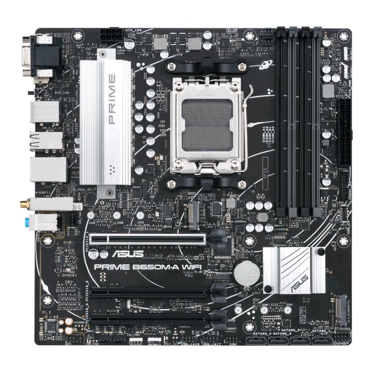 ASUS - MOTHERBOARD ASUS PRIME B650M-A WIFI CHIPSET AMD B650 SOCKET AMD AM5
