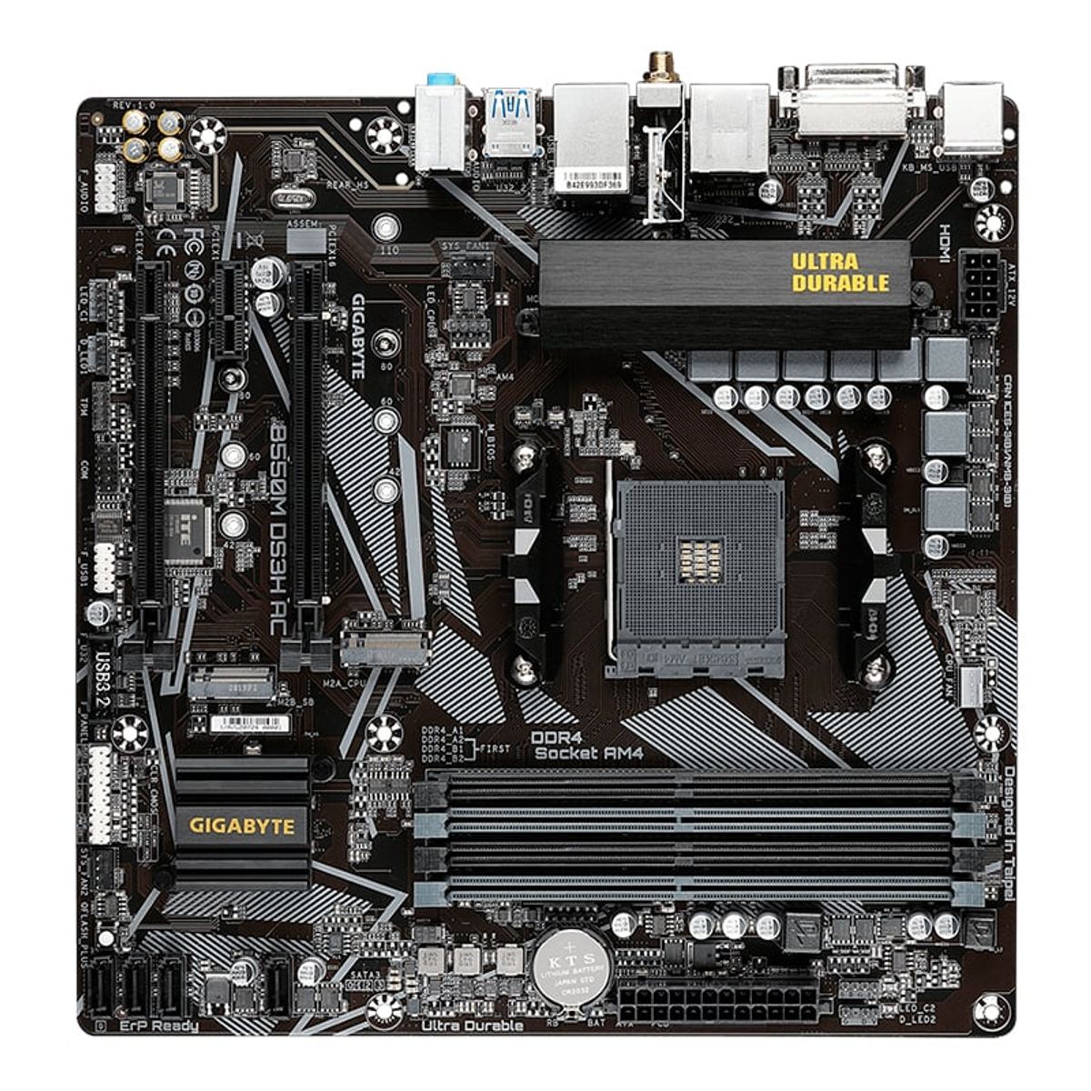 GIGABYTE - MOTHERBOARD GIGABYTE B550M DS3H AC REV 15 CHIPSET AMD B550 SOCKET AM4