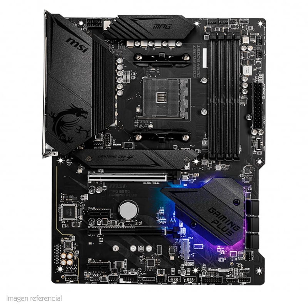 MSI - MOTHERBOARD MSI MPG B550 GAMING PLUS AMD B550 AM4SOCKET