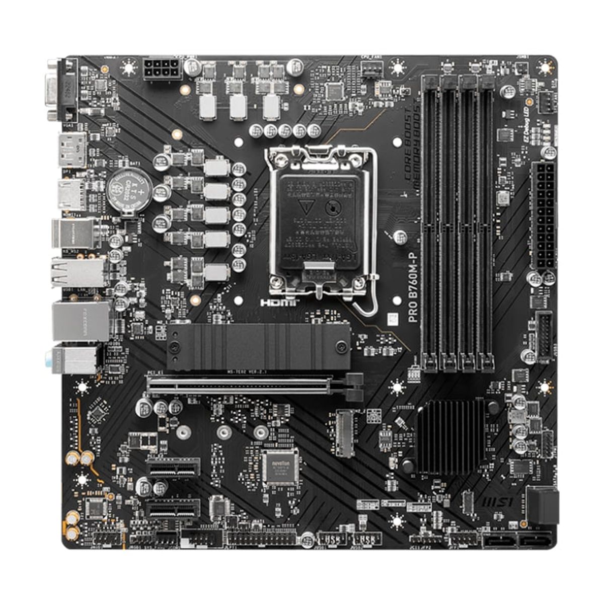MSI - MOTHERBOARD MSI PRO B760M-P CHIPSET INTEL B760 LGA1700