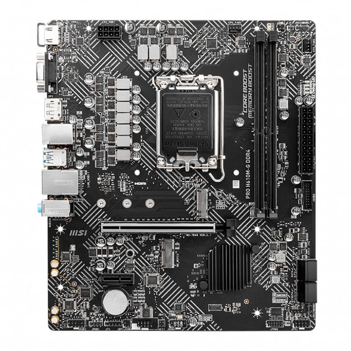 MSI - MOTHERBOARD MSI PRO H610M-G DDR4 CHIPSET INTEL H610 LGA1700