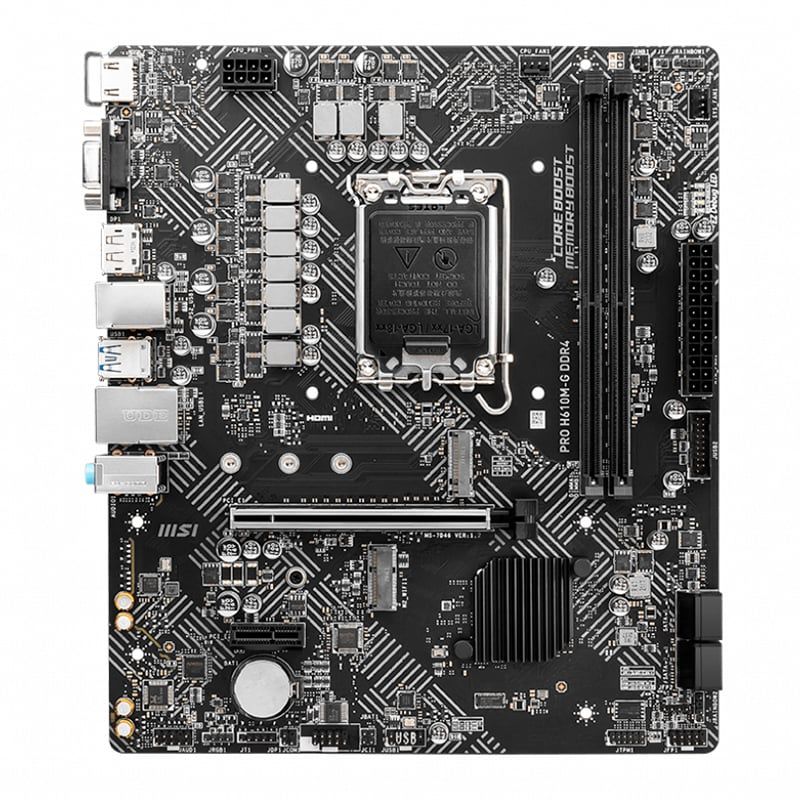 MSI - MOTHERBOARD MSI PRO H610M-G DDR4 CHIPSET INTEL H610 LGA1700