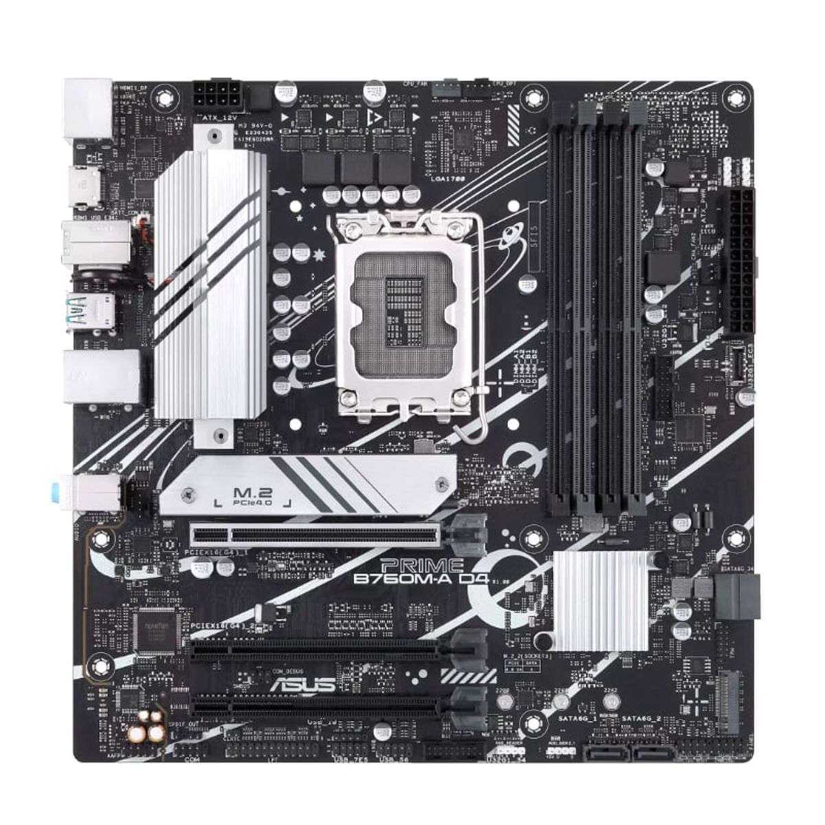 ASUS - MOTHERBOARD ASUS PRIME B760M-A D4 CHIPSET INTEL B760 LGA1700